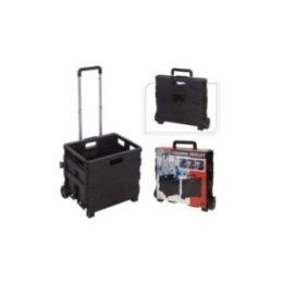 TROLLEY PLEGABLE DE ALUMINIO 38 x 36 x 30 cm | HogarLider