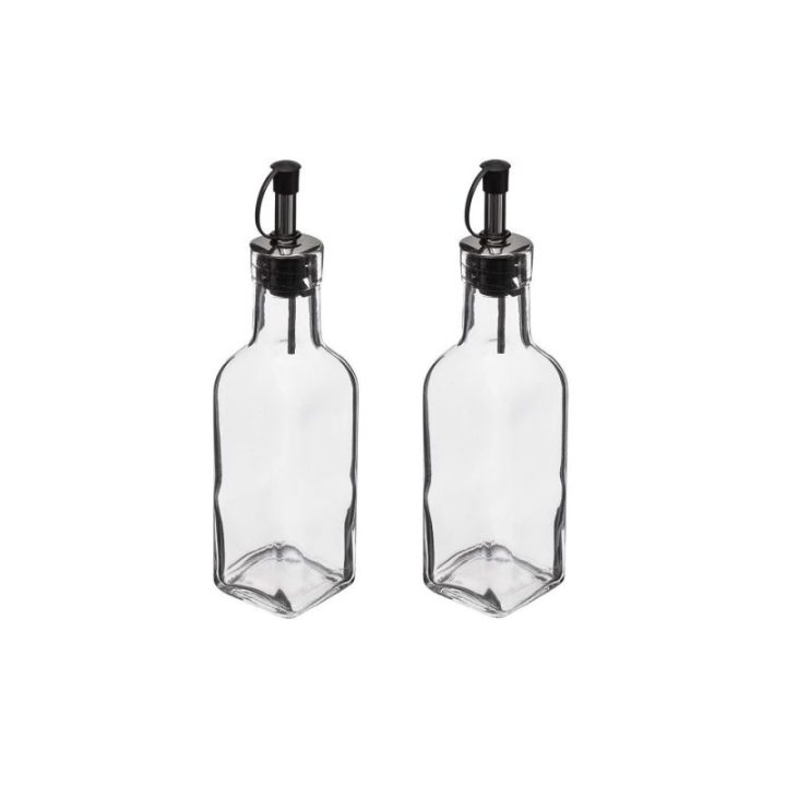 ACEITERA Y VINAGRERA DE CRISTAL 160 ml | HogarLider
