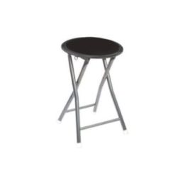 TABURETE DE COCINA NEGRO 30x30x45cm | HogarLider