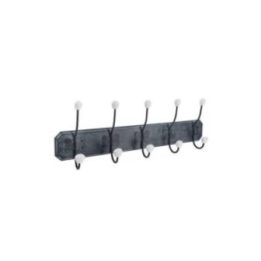 COLGADOR DE MADERA CON 5 PERCHAS 60 x 20 cm | HogarLider