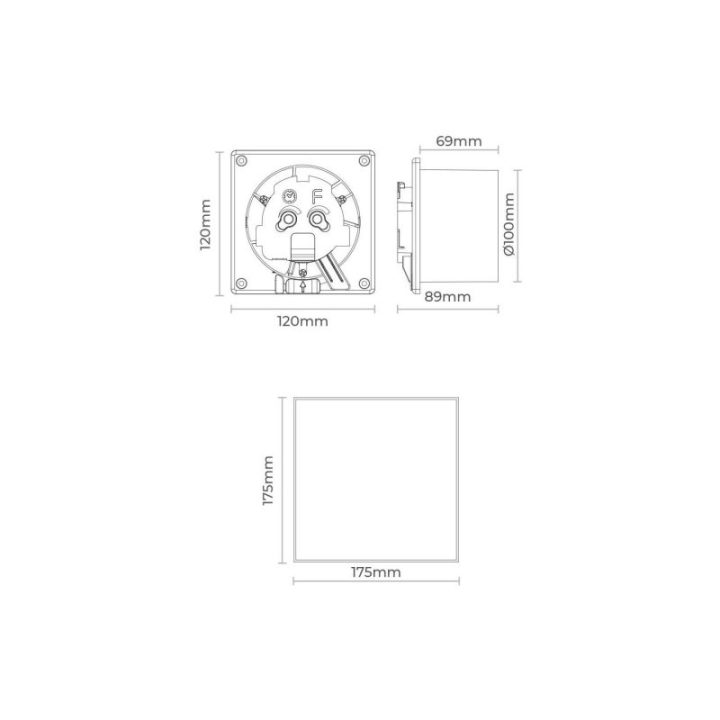 EXTRACTOR DE AIRE CON TAPA BLANCA… · EL3-08413 | HogarLider