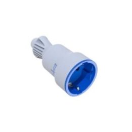 BASE MÓVIL 2P+T, 16 A 250 V CAUCHO COLOR BLANCO | HogarLider