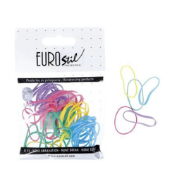 Eurostil Cabello Bolsa De Gomas Colores 50un | HogarLider