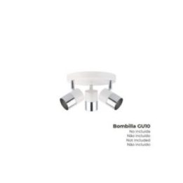 FOCO 3 ELEMENTOS MODELO MOON GU-10… · EL3-32013 | HogarLider