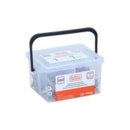 SURTIDO DE TORNILLOS PARA MADERA SS BLACK+DECKER | HogarLider
