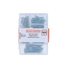 SURTIDO DE CLAVOS 165 PIEZAS BLACK+DECKER | HogarLider