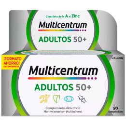 Multicentrum Adultos 50+ 90 Comprimidos | HogarLider