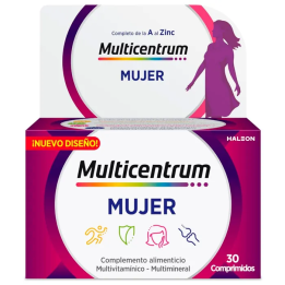 Multicentrum Mujer 30 Comprimidos | HogarLider