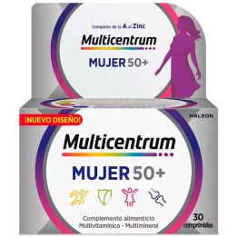 Multicentrum Mujer 50+ 30 Comprimidos | HogarLider