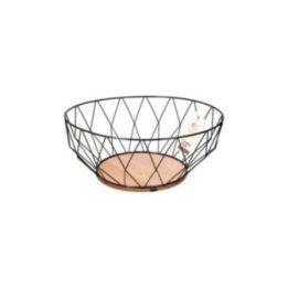 FRUTERO METÁLICO BALTIK GRIS Ø28 cm | HogarLider