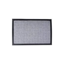 FELPUDO DE POLIPROPILENO GRIS, 60 x 40 x 0,5 cm | HogarLider