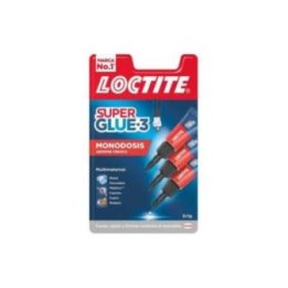 SUPER GLUE MINI TRIO 3 x 1 g | HogarLider