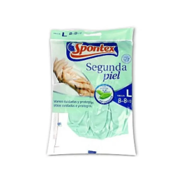 Spontex Guantes Segunda Piel Talla L | HogarLider