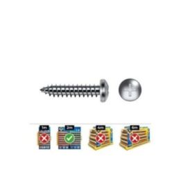 CAJA 100 unid. TORNILLO CHAPA… · EL3-17037 | HogarLider