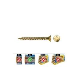 CAJA 150 UNIDADES TORNILLO MADERA… · EL3-17101 | HogarLider