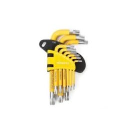 LLAVES TORX DE SEGURIDAD, JUEGO 9 PIEZAS | HogarLider