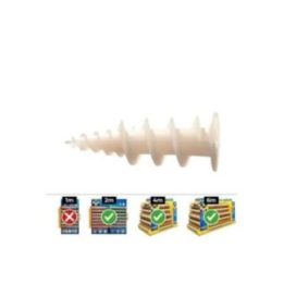 TACO NYLON CARTON YESO GKD (CAJA 50 unid) | HogarLider