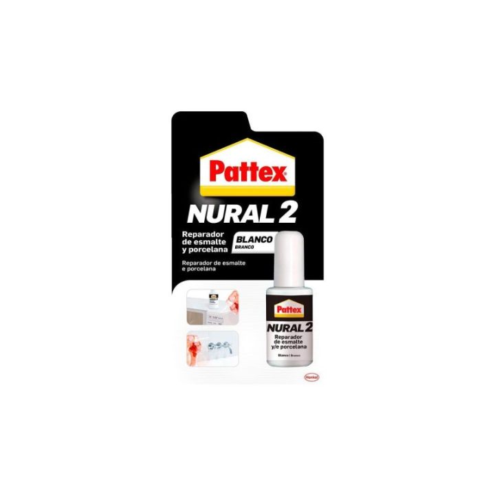 REPARADOR DE ESMALTE NURAL 2 PARA PORCELANA 50 g | HogarLider