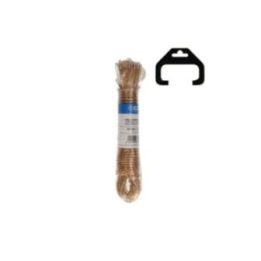 CABLE ACERO PLASTIFICADO ORO 10 m | HogarLider