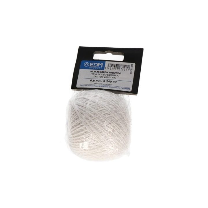 HILO ALGODÓN EMBUTIDO BLANCO… · EL3-87821 | HogarLider